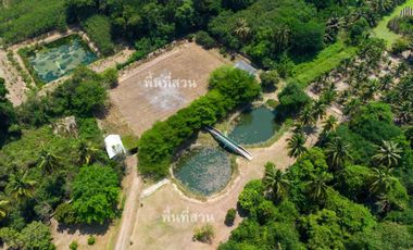 13-Rai Vacation Home with Land for Sale in Photharam, Ratchaburi | Suitable for Living or Event, Café, or Retreat Business