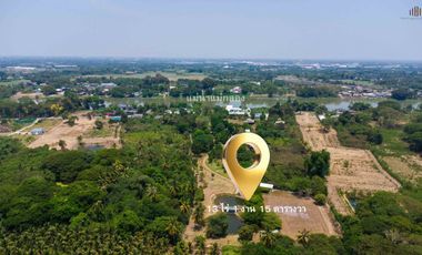 13-Rai Vacation Home with Land for Sale in Photharam, Ratchaburi | Suitable for Living or Event, Café, or Retreat Business