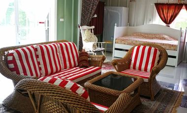 13-Rai Vacation Home with Land for Sale in Photharam, Ratchaburi | Suitable for Living or Event, Café, or Retreat Business