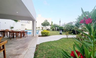 Casa de 3 recámaras en renta, Privada Farallon de Pájaros, Playa del Carmen