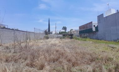Terreno en venta cholula recta y zavaleta