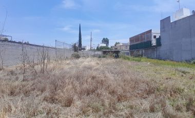 Terreno en venta cholula recta y zavaleta