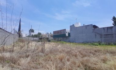 Terreno en venta cholula recta y zavaleta