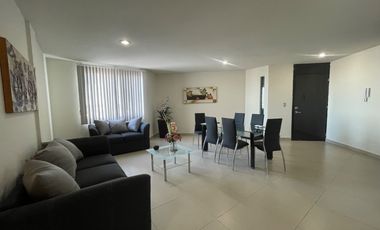 Departamento amueblado en renta. Edificio Pages Llergo y Av. Mendez, Villahermosa, Tabasco.