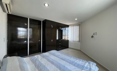 Departamento amueblado en renta. Edificio Pages Llergo y Av. Mendez, Villahermosa, Tabasco.