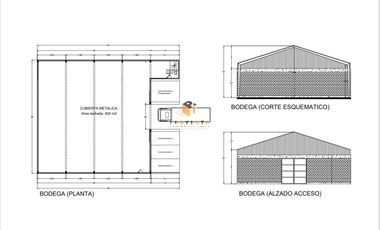 Bodega en renta en Manantiales