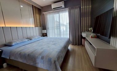 Single house for rent, Areeya Como Primo Bangna-Wongwaen, near Mega Bangna. Beautiful house, fully furnished, ready to move in.