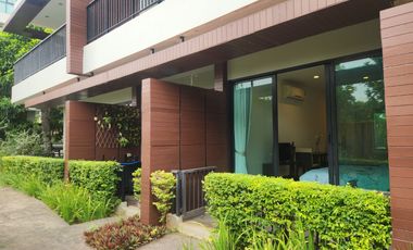 Khao Yai Condo under 3 MB | Moosi Area, 3 mins to Thanarat Road | H2O Khaoyai (Phuphatara) Ground Floor, 30.46 sq.m.