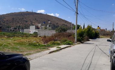TERRENO EN VENTA URBANIZADO 242m2   Gabriel Leyva , Tlapacoya, Ixtapaluca, Edo. de .México.