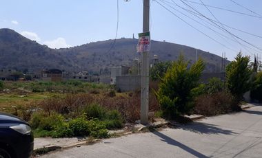 TERRENO EN VENTA URBANIZADO 242m2   Gabriel Leyva , Tlapacoya, Ixtapaluca, Edo. de .México.