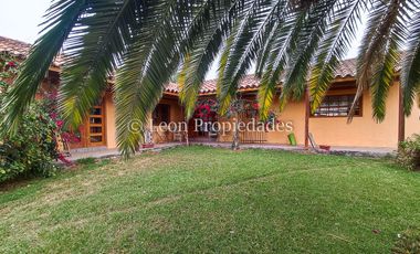 Leon Propiedades vende parcela con casa en Sector El Ajial, Curacaví.