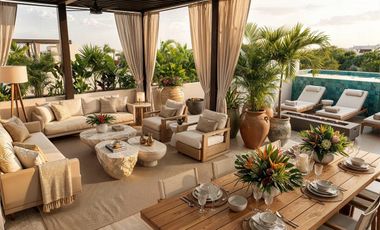 Estudios en Preventa en Desarrollo Boutique en Playa del Carmen Centro