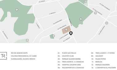 Departamento en PreVenta Torre Rio en Col. Providencia