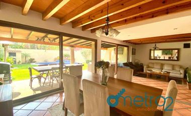 Renta de casa en cuernavaca en Fracc lomas de vista hermosa . seguridad 24 hrs