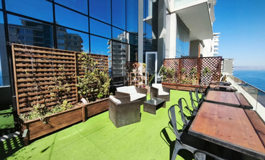 Arriendo Oficina Duplex Reñaca Norte Terraza Vista Al Mar