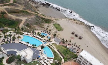 Vendo en Ocean Club-Playas  departamento amoblado con vista al mar - En 5o piso, de 3 dormitorios