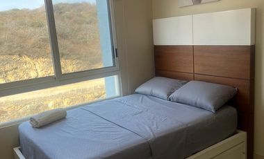 Vendo en Ocean Club-Playas  departamento amoblado con vista al mar - En 5o piso, de 3 dormitorios