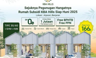 [UNIT TERBATAS] RUMAH SUBSIDI VIEW GUNUNG DI ARJASARI BANJARAN BANDUNG – DP 0% 166JT, BOOKING SEKARANG!