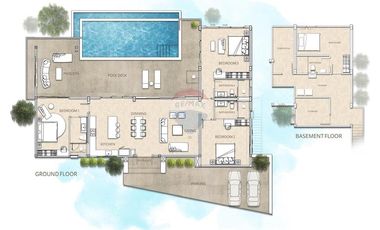 Modern pool villa for sale in a prime, quiet Koh Samui location