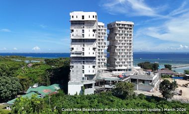 Beachfront 2 Bedroom Condo For Sale in Mactan Island Cebu