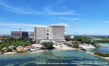 Beachfront 2 Bedroom Condo For Sale in Mactan Island Cebu