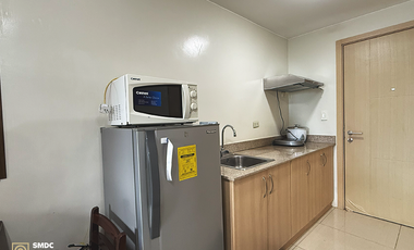Fully-Furnished 1 Bedroom Unit with Balcony for Rent in  Unit A1019 Tower 4 Field Residences Parañaque City