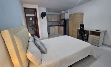 Apartaestudio amoblado en arriendo – El Prado, Bucaramanga