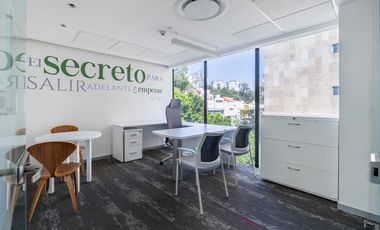 OFICINA EN VENTA RENTA EN CUAJIMALPA CDMX SANTA FE AMUEBLADAS Y EQUIPADAS