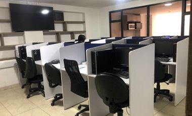 Arriendo oficina para call center amoblada