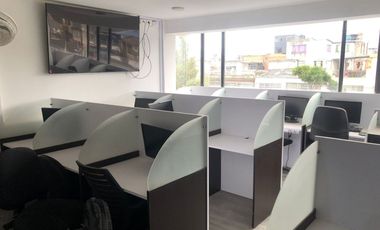 Arriendo oficina para call center amoblada