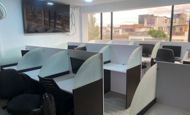 Arriendo oficina para call center amoblada