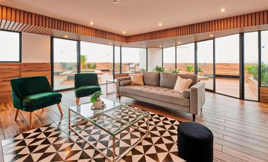Venta de Departamento de Estreno de Dos Dormitorios, Dos Baños y Cochera en Chorrillos