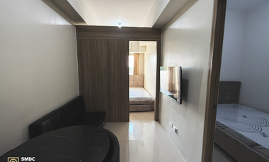 Fully-Furnished 2 Bedroom Unit with Balcony for Rent in  Unit B5B0411 Tower 5 Field Residences Parañaque City