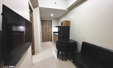 Fully-Furnished 2 Bedroom Unit with Balcony for Rent in  Unit B5B0411 Tower 5 Field Residences Parañaque City
