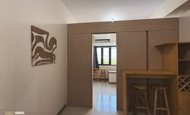 Fully-Furnished 1 Bedroom Unit with Balcony for Rent in  Unit B090528 Tower 9 Field Residences Parañaque City