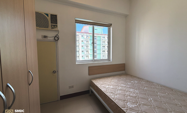 Semi-Furnished 1 Bedroom Unit with Balcony for Rent in  Unit A512 Tower 8 Field Residences Paranaque City