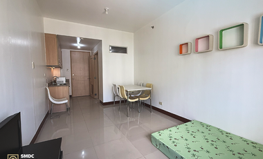 Semi-Furnished 1 Bedroom Unit with Balcony for Rent in  Unit A514 Tower 8 Field Residences Parañaque City