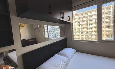 Fully-Furnished 1 Bedroom Unit with Balcony for Rent in  Unit B6B0617 Tower 6 Field Residences Parañaque City