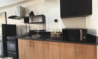 Fully-Furnished 1 Bedroom Unit with Balcony for Rent in  Unit B6B0617 Tower 6 Field Residences Parañaque City