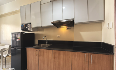 Fully-Furnished 1 Bedroom Unit with Balcony for Rent in  Unit B6A0711 Tower 6 Field Residences Parañaque City