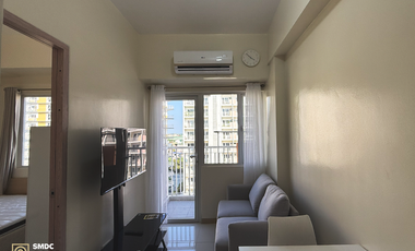 Fully-Furnished 1 Bedroom Unit with Balcony for Rent in  Unit B6A0711 Tower 6 Field Residences Parañaque City