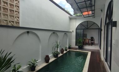 Dijual / disewakan Villa 1 lantai 2 BR minimalis modern