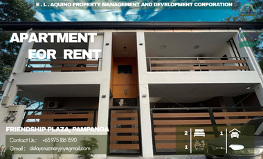 CONDO APARTMENT FULLY FURNISHED FOR RENT LOCATED IN A SECURED SUBDIVISION AT FRIENDSHIP PLAZA