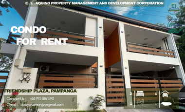 2 BEDROOMS FULLY FURNISHED CONDO APARTMENT FOR RENT LOCATED IN A SAFE SUBDIVISION AT FRIENDSHIP PLAZA