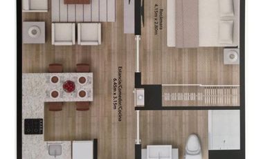 ESPECTACULAR DEPARTAMENTO