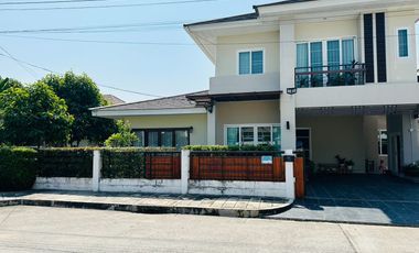 96095 - ขายบ้านเดี่ยว 2 ชั้น แปลงมุม หมู่บ้านดิเออบาน่า (The Urbana 5) ขนาด 91 ตร.ว. พร้อมอยู่ ใกล้เซ็นทรัลเฟสติวัล