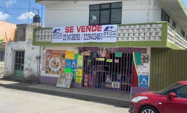 VENTA DE CASA EN EL BARRIO DE SANTIAGO EN LA CALLE FRANCISCO I MADERO EN AMOZOC DE MOTA PUEBLA