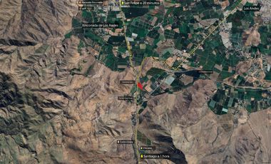 Parcelas de 5.000 m² en Rinconada: Extensión Urbana con Frente a Carretera San Martín con Auco