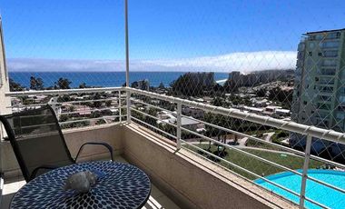 VENTA TOTALMENTE AMOBLADO CONDOMINIO LAGUNA VISTA, ALGARROBO