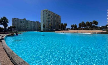 VENTA TOTALMENTE AMOBLADO CONDOMINIO LAGUNA VISTA, ALGARROBO
